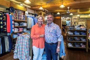Greg & Dianne Timms – Sargeant Peppers Menswear Terrigal